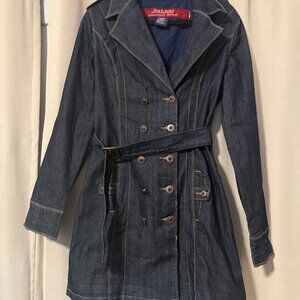 JOUJOU Premium Denim Vintage Jean Jacket Coat